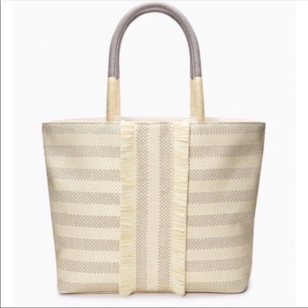 NWOT Stella and Dot Straw Tote